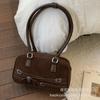 Vintage Niche Suede Bag Women's 2025 New Fashion Super Fire Shoulder Armpit Bag Commuter Portable Pillow Bag