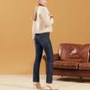 Bang Bang Women S Mink Boa Bonded bruShed Denim 3 Piece Set