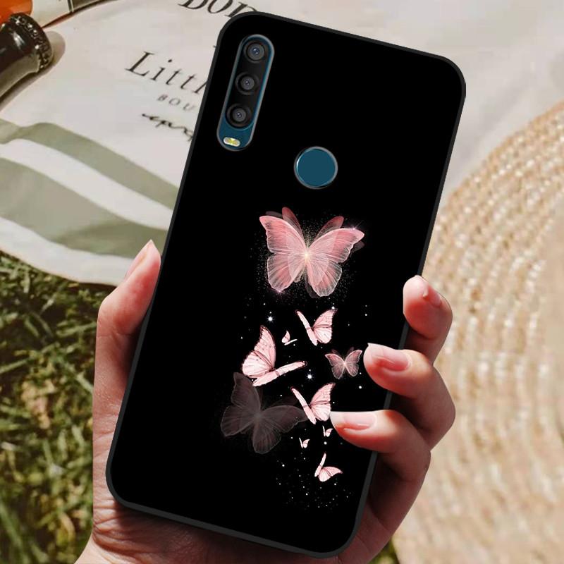 For Alcatel 1SE 2020 Case Shockproof Flower Back Cover For Alcatel 1SE 2020 5030F 5030U 5030D Soft Silicone Phone Fundas Bumper