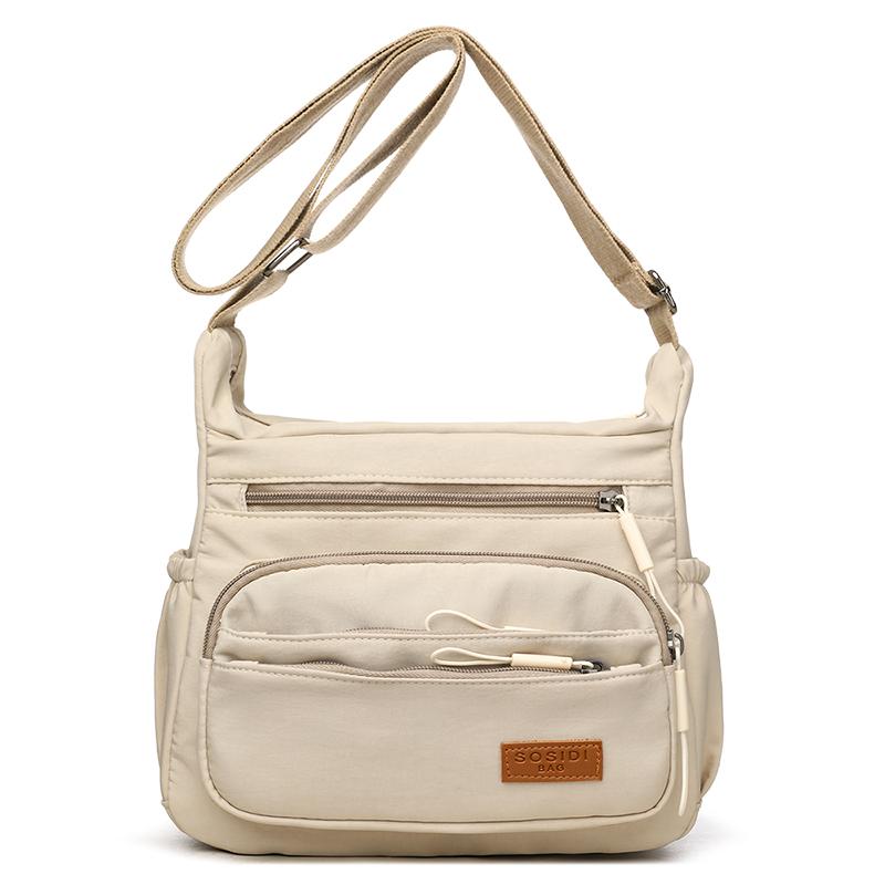 Множество карманов Нейлоновые кошельки и сумки Женская сумка через плечо Роскошные женские сумки Дизайнерские сумки кроссбоди для женщин