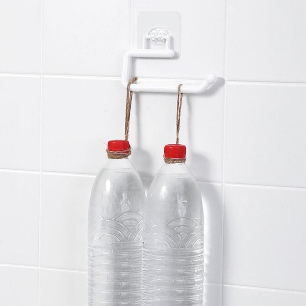 Kitchen Paper Roll Holder Towel Hanger Rack Bar Cabinet Rag Hanging Holder Bathroom Organizer Shelf Toilet Paper Holders