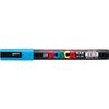 Uni Water-based Pigment Marker Uniposca Fine Print Light Blue PC3M.8