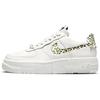Женские кроссовки Air Force 1 Pixel SE Leopard White Sail Light-Lemon-Twist DH9632-101
