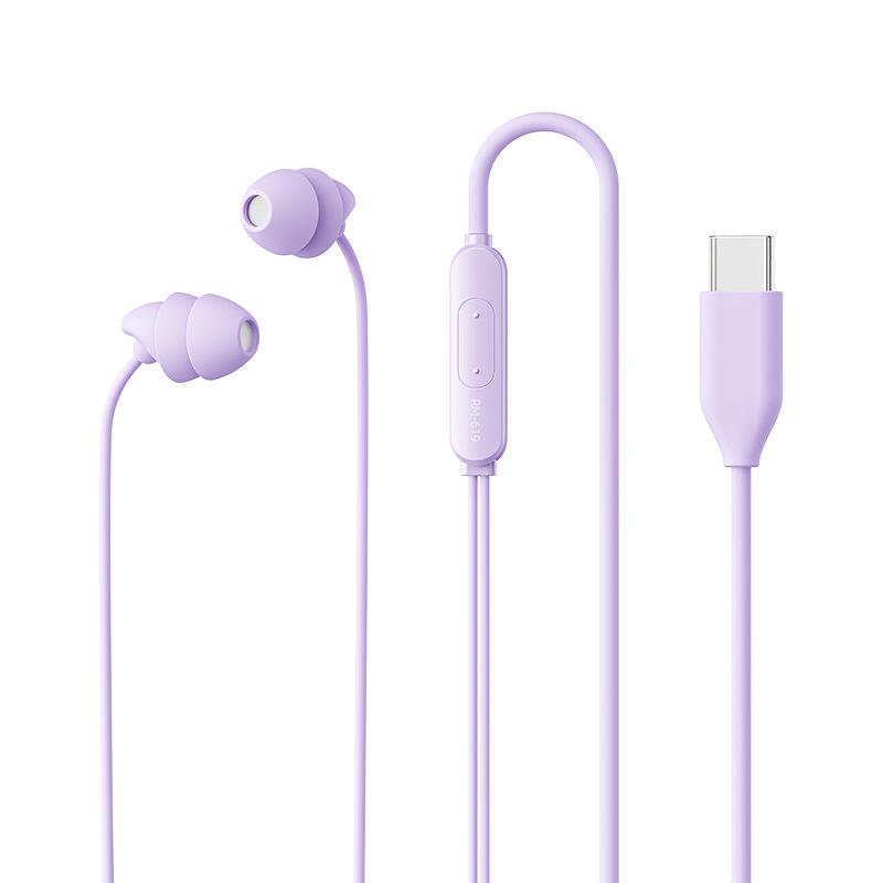 Мягкие силиконовые наушники для сна с шумоподавлением Remax — совместимы с устройствами Apple.