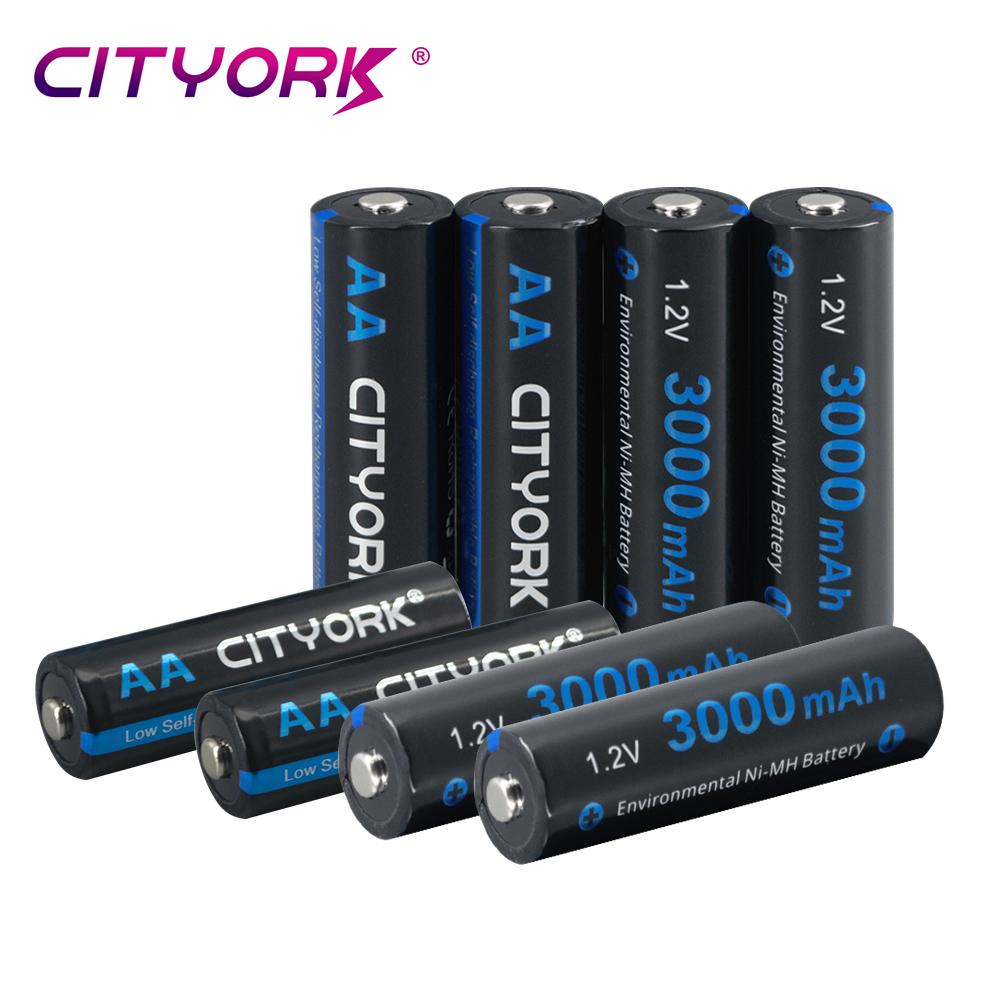 Cityork 1,2 В AA + AAA Аккумуляторная батарея AA AAA Ni-MH аккумуляторная батарея + 8 слотов 1,2 В AA AAA Зарядное устройство для батареи