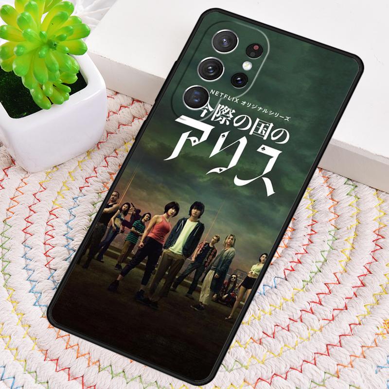 Alice in Borderland Phone Case for Samsung Galaxy note 10 pro S26 Ultra S23 S24 FE S25 S21 S22 PLUS shockproof Cove