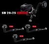 LIVRE 11472 SB B Series with EP37B for All Black 70-75 Knob, Daiwa/ABU Right-Handed Reels, SBA-77DR-KB37