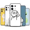 Смешной Чехол с Мемами Средний Палец Для Xiaomi Redmi Note 13 11 9 10 12 Pro Plus 9S 10S 11S 12S Redmi 13C 9C 10C 12C Чехол