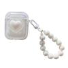 Laser love high transparency applicable to Apple AirPods 111 generation Bluetooth headset protective case Pro1 generation headset case