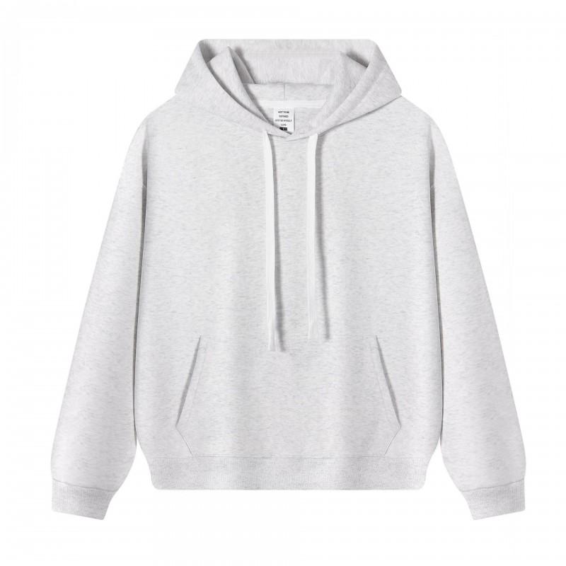 Oversized Heavyweight 350g Cotton Hoodie Men Women Casual Streetwear Pullover Sweatshirt
