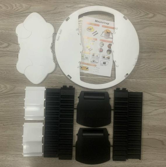 1pc Intelligent Pitfall Mouse Catcher Trap Bucket Flipping Sliding Bucket Lid Automatic Reset After Catching Mice