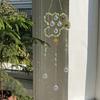 Natural Beehive Crystal Sun Catcher Hanging Wind Chimes Pendant  Bedroom Balcony Patio