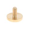 10Pcs Solid Brass Binding Chicago Screws Belt Screw Nail Stud Rivets For Photo Album Leather Craft Belt Wallet Fasteners