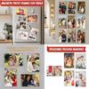 Acrylic Photo Frame Magnetic Refrigerator Magnet With Diy Photo Wall For Home Decor
