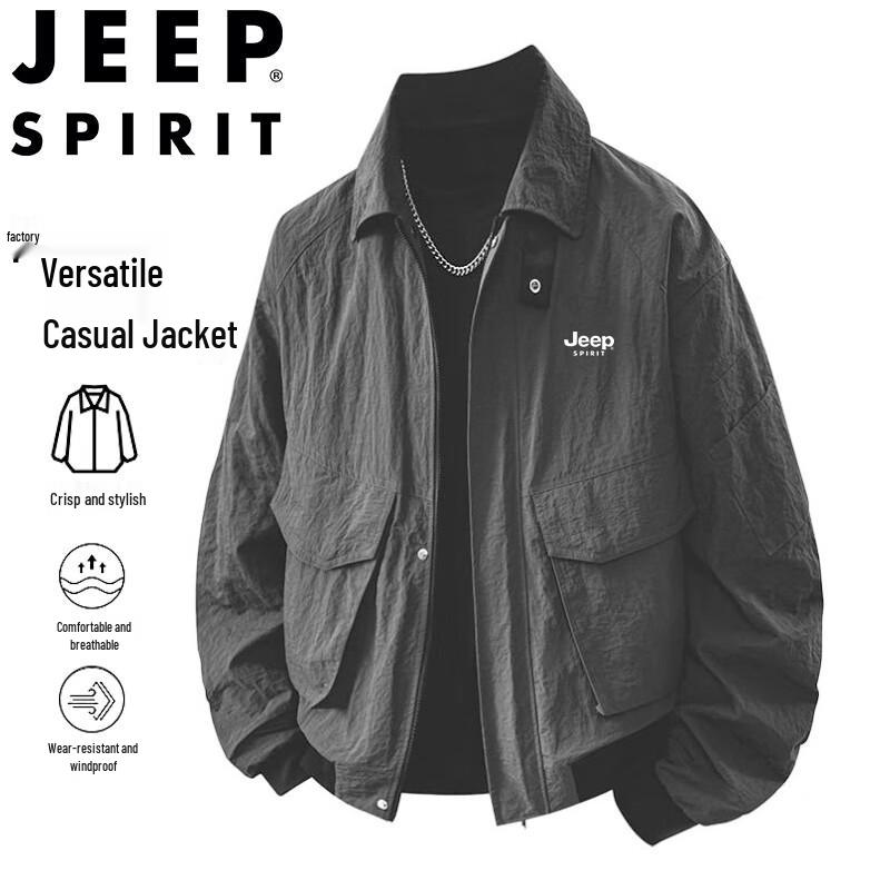 Мужская повседневная куртка с лацканами JEEP SPIRIT