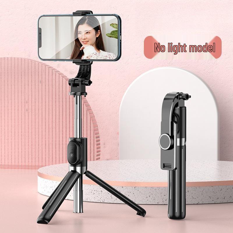 Bluetooth Selfie Stick with Remote, Tripod, Retractable Design & Fill Light for Mobile Streaming