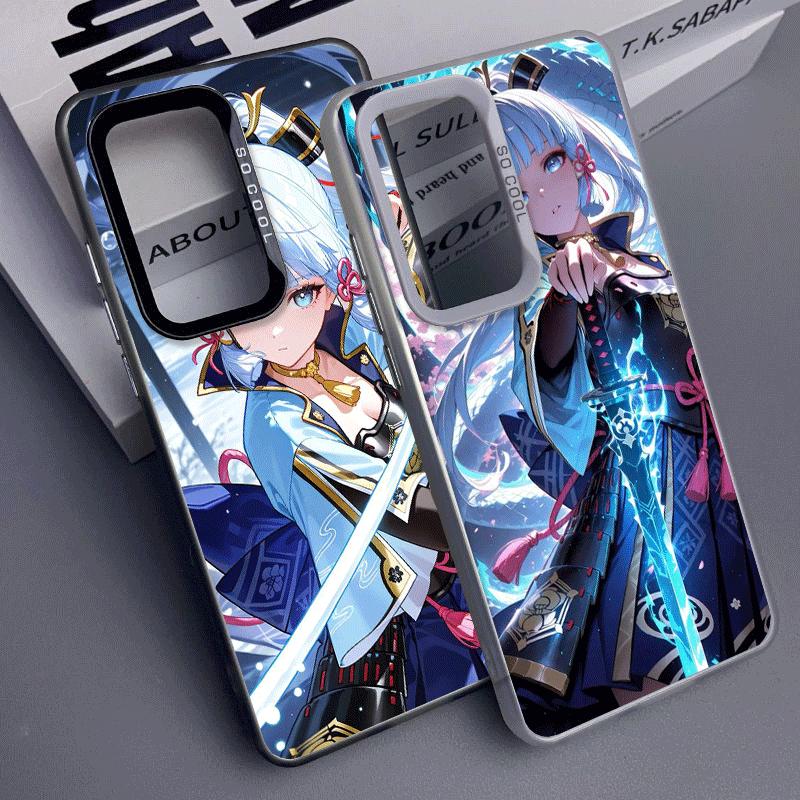 Genshin Impact Kamisato Ayaka Soft Phone Case for Samsung A17 A16 A15 A14 A13 A57 A56 A55 A54 A53 A37 A36 A35 A34 A33 A26 A25 A2