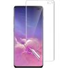 Samsung Galaxy S10 PLUS Plastic Screen Protector - Full Coverage Curved Plastic Screen Protector [Phonillico®]