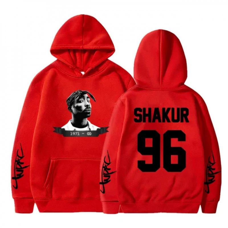 Cartoon Anime Couple Hooded Sweater European Size Printed Sweater 2Pac Hoodie