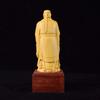 Premium Boxwood Confucius Statue Traditional Chinese Wood Carving- Home Room Office Character Philosopher Statue