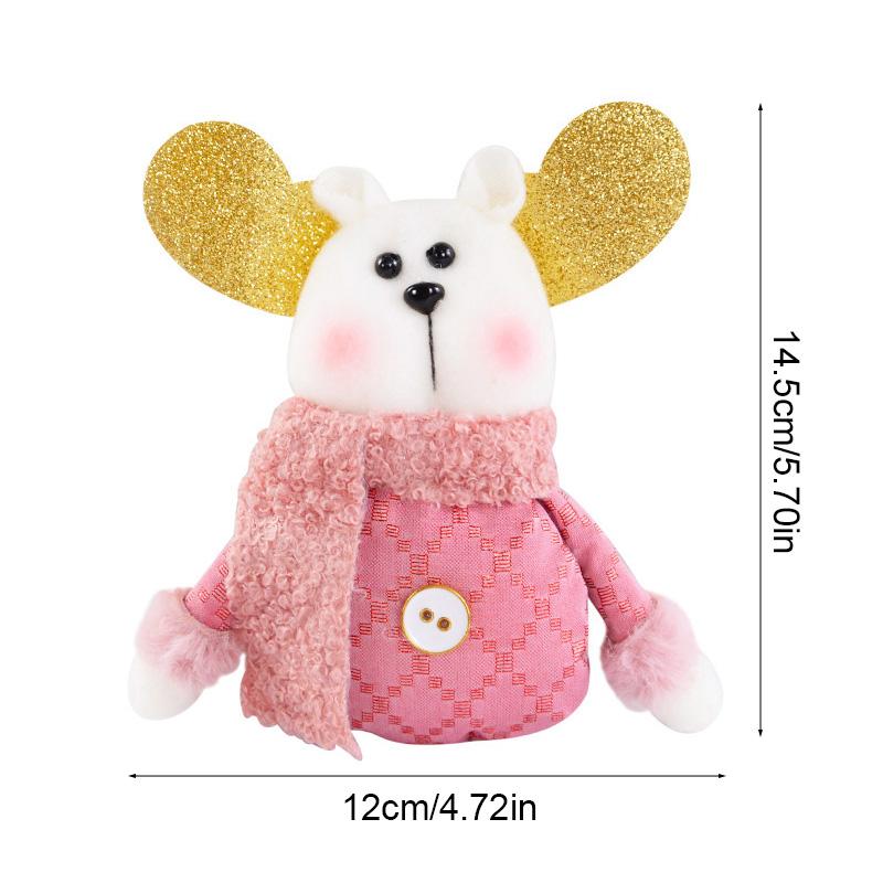 Рождественские подвески в виде куклы Санта-Клауса, снеговика, лося, рождественской елки, украшения для дома, 2025, детские новогодние подарки