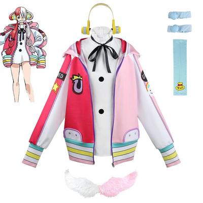 Косплей костюм One Piece Красная версия из фильма Мировая Дива Костюм для косплея Костюм для выступления Женский наряд Костюм для косплея Уты
