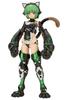 Kotobukiya Frame Arms Girl Magatsuki Cat Armor Ver., Approx. 160mm Tall, Non-scale Plastic Model