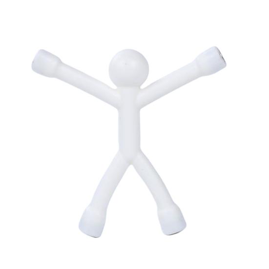 Магнитная игрушка «Человек», красочный гуманоидный магнит на холодильник, гибкая игрушка-фиджет для дома, офиса, путешествий, детей и взрослых, игрушка для снятия стресса, рождественский подарок