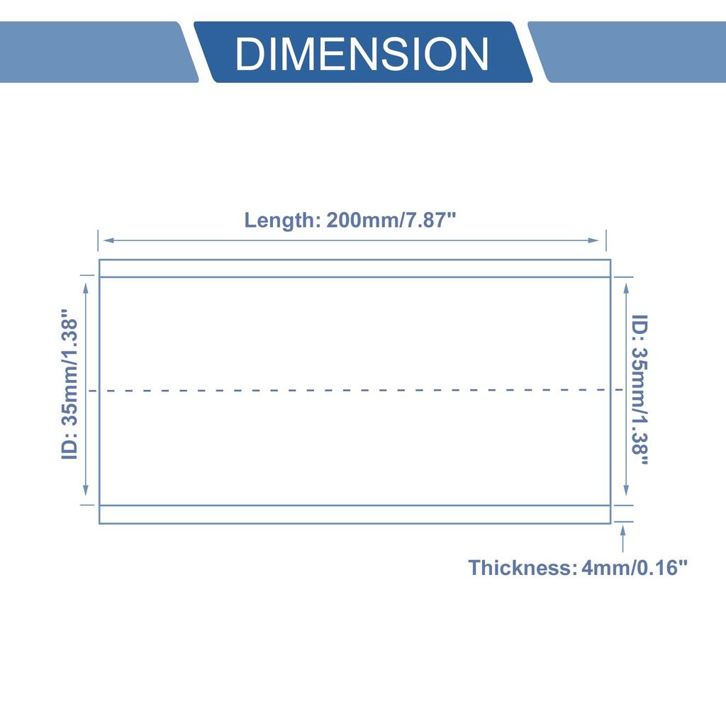 X AUTOHAUX Silicone Hose, Silicone Tube, Intercooler, Turbo, Intake Pipe, Ragator Hose, Blue, Length