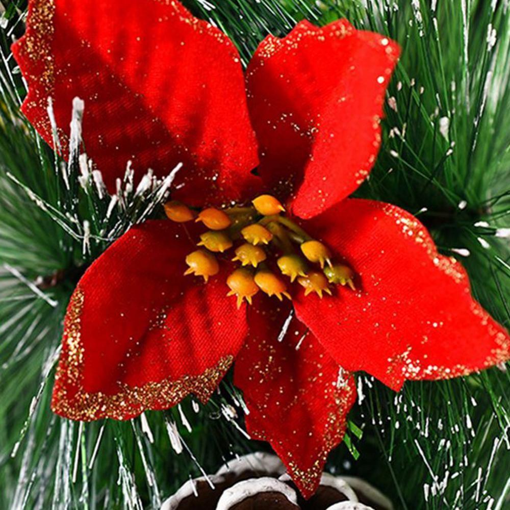 Рождественский венок Ягодный венок Цветок ручной работы Передняя дверь Античный венок Флокирование Смешанные украшения Рождественские украшения