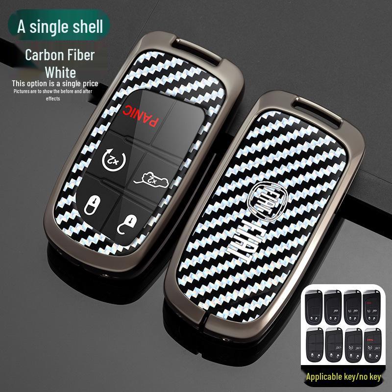 Чехол для ключа Fiat Viaggio & Feiyue - Металлическая защитная накладка