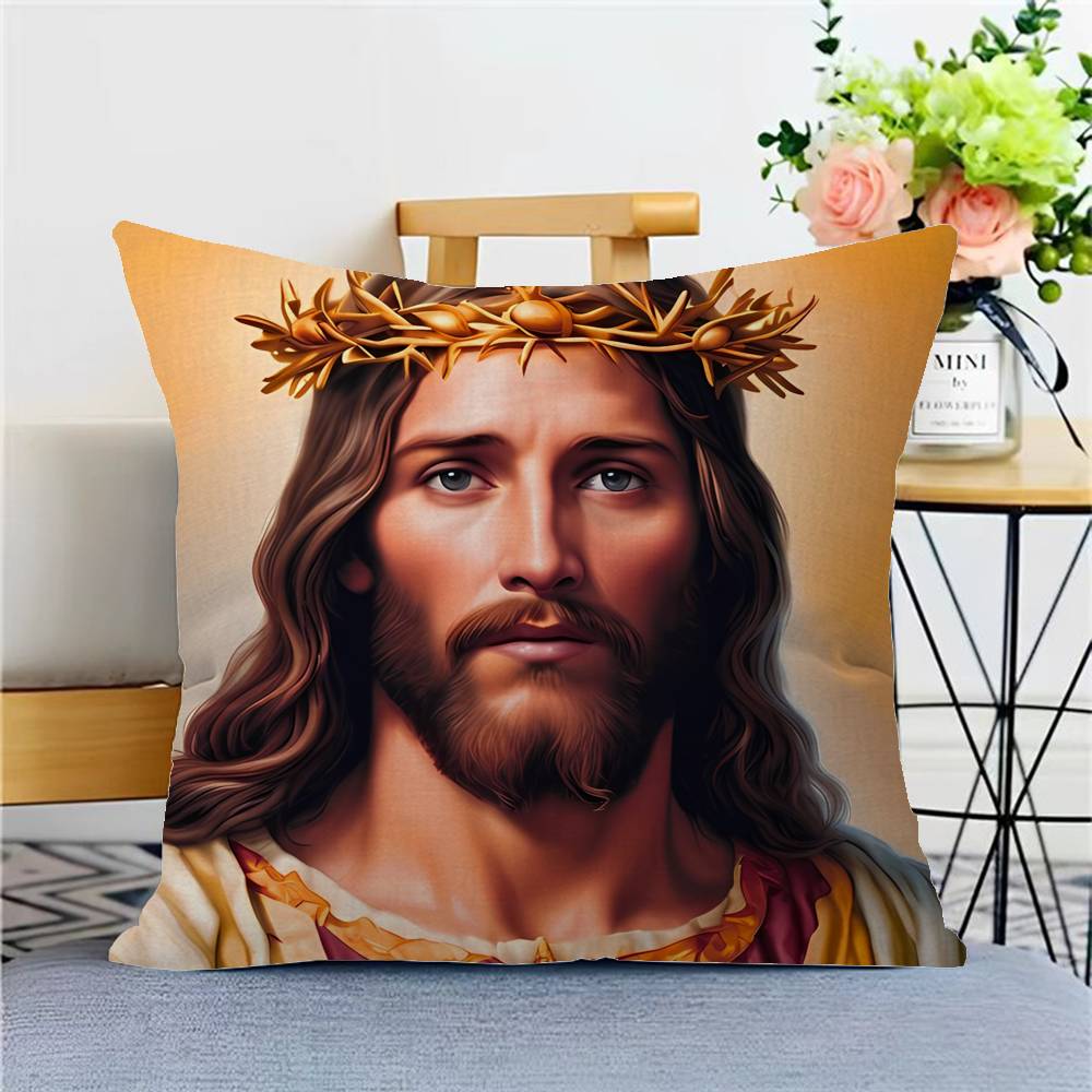 Jesus I Saw That pillow cover sofa cushion cover home room decoration children gift