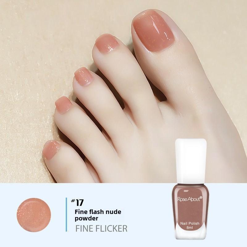 Летний маникюр, без выпечки, стойкий и быстросохнущий, на водной основе, без запаха, рвущийся, прозрачный как лед нюдовый лак для ногтей