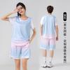 Unisex Basketball Jersey Short Sleeve T-Shirt Team Uniform Set Men Women Sportswear