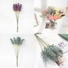 Small Fresh Plastic Triticum Aestivum Bouquet For Indoor Decoration And Craft Projects