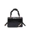Trendy Casual Small Square Crossbody Bag Fashionable Pu Leather Handbag For Women