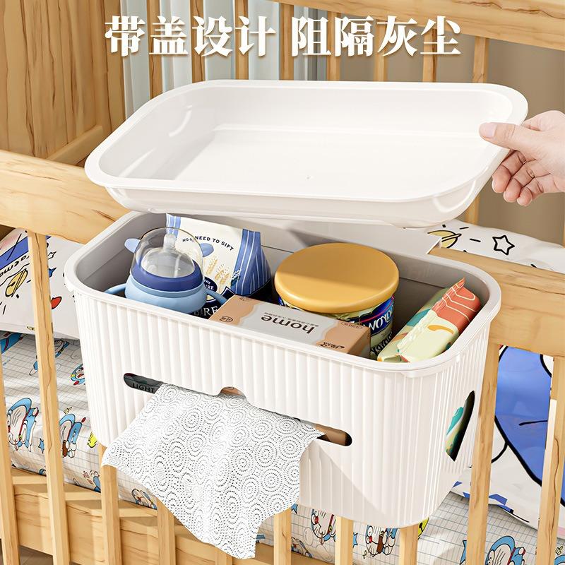 Прикроватная корзина прикроватная полка подвесной органайзер для детских подгузников без сверления верхняя полка студенческое общежитие