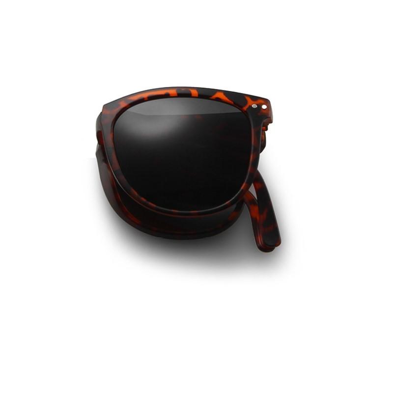 Folded Polarized Sunglasses New Women Fashion Light Sunglasses Small Frame Round Driving Retro Outdoor Glasses UV400