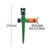 Garden Lawn 360 Degree Rotating Sprinkler 1/2 Inch Thread Automatic Rotating Scattering Nozzle For Irrigation