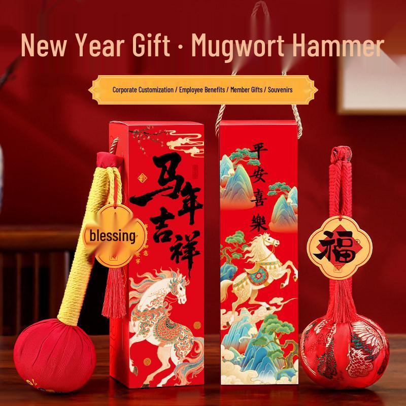 2026 New Year Mugwort Wellness Hammer Gift Set