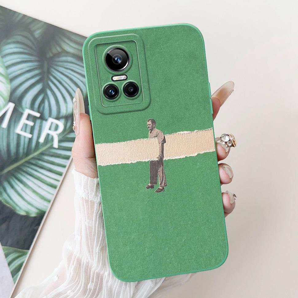 Чехол для телефона Realme GT Neo 3 Чехол RMX3561 RMX3560 Уникальный узор Чехлы Мягкий ТПУ Fundas Для Realme GT Neo 3 Neo3 5G Задняя крышка