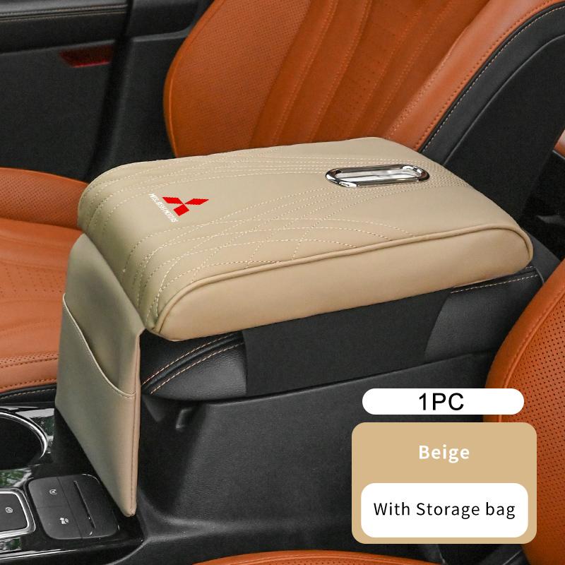 sdbf9 For Mitsubishi Car Elbow Support Armrest Box Pad Center Console Tissue Holder Accessories Outlander Lancer L200 ASX Pajero