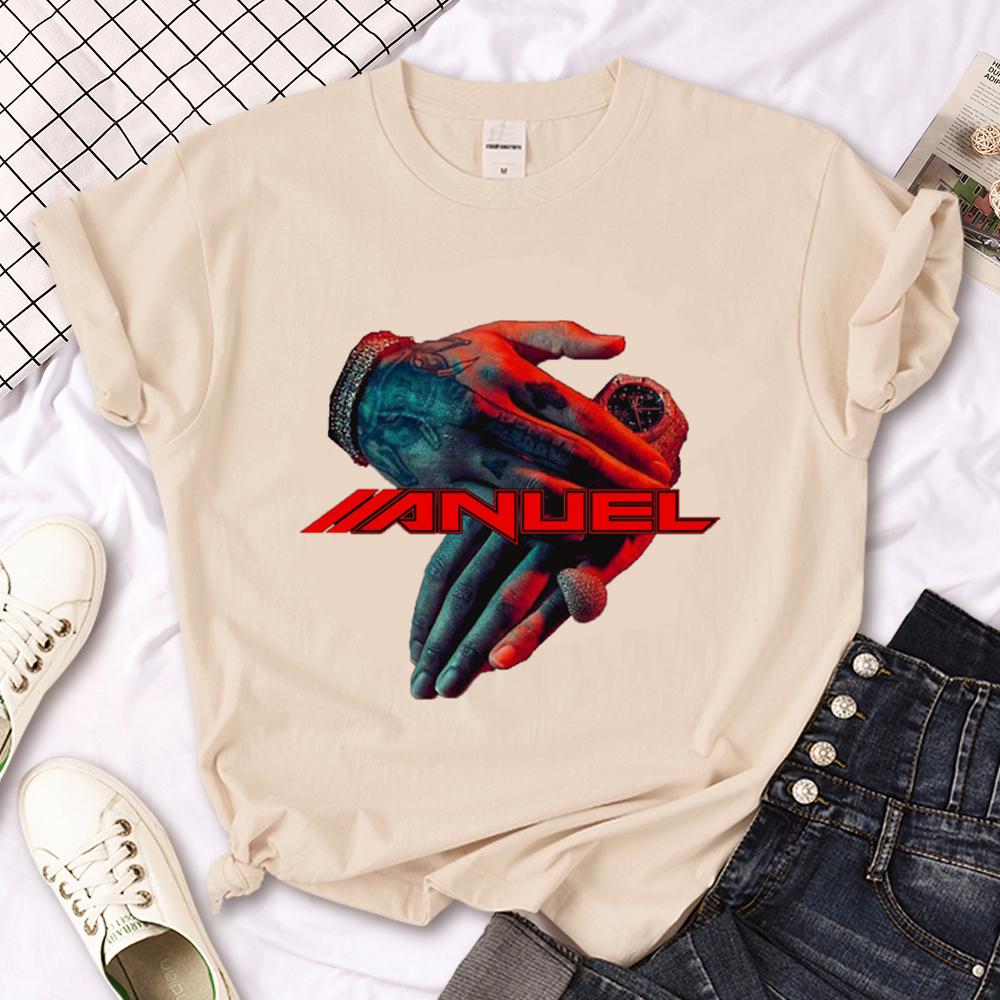 Anuel Aa tshirt Women Colorful Punk anime kawaii Trendy Y2k t shirt aesthetic kawaii graphic anime