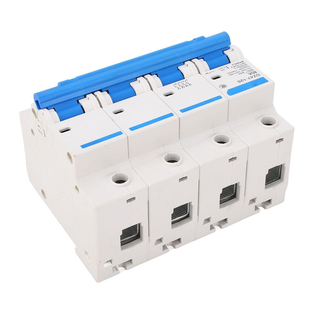 Автоматический выключатель для монтажа на DIN-рейку 4 полюса 400 В 80 А Универсальная защита безопасности Огнестойкий Разъединитель