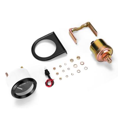 Автомобильный манометр для масла, установка 52 мм, автомобильный прибор для измерения давления масла, 0 ~ 100 фунтов на квадратный дюйм, масло