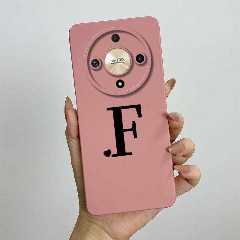 For Honor Magic5 Lite Case Magic 6 Lite Cute Couple Letters Cover Soft TPU Phone Case For Honor Magic6 Lite Magic 5 Lite Bumper