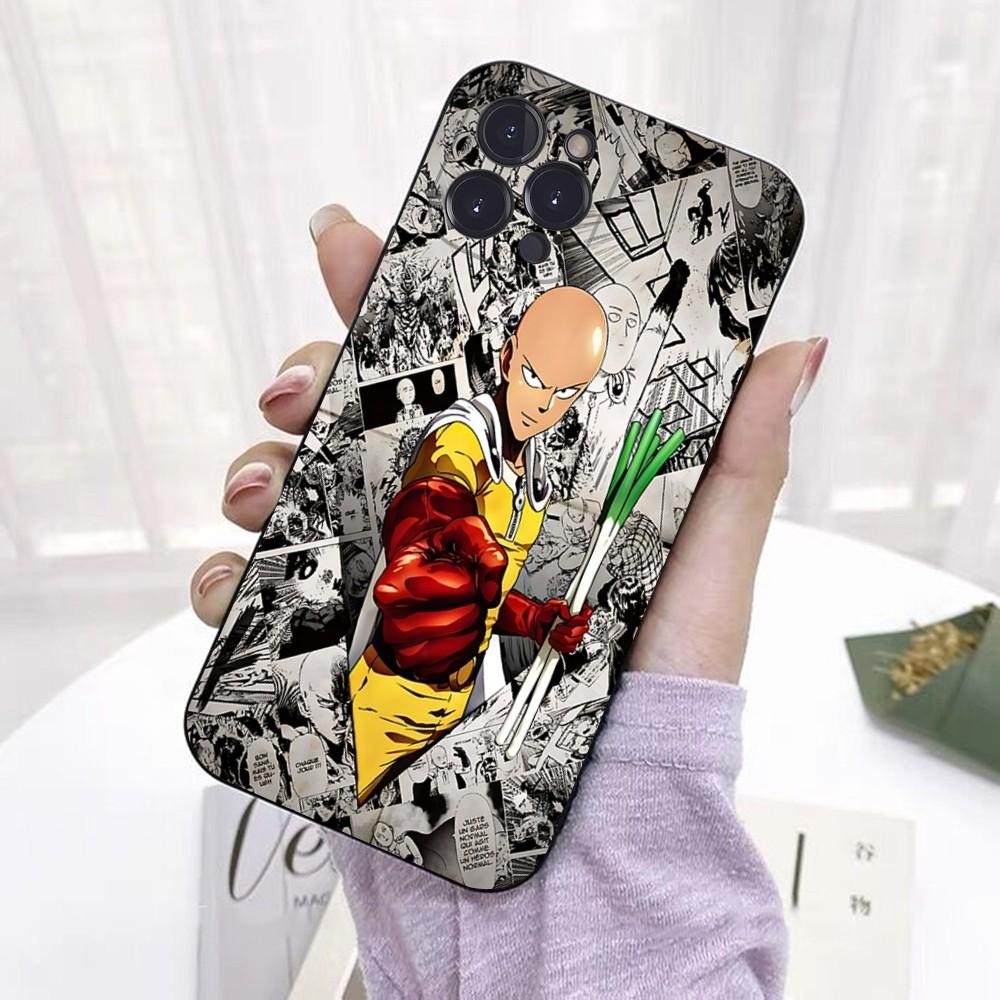 Чехол для телефона One Punch Man Для iPhone 16 15 14 11 12 13 Mini Pro XS Max Чехол 6 7 8 Plus X Funda Shell