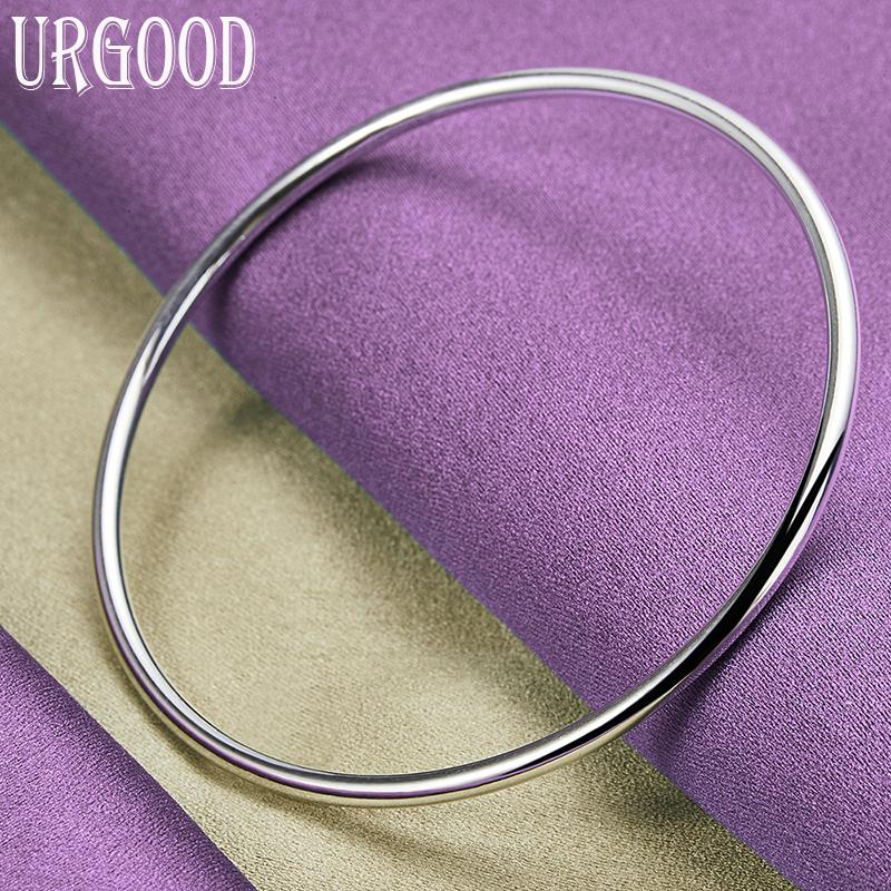 Браслет из стерлингового серебра 925 пробы, модные ювелирные изделия