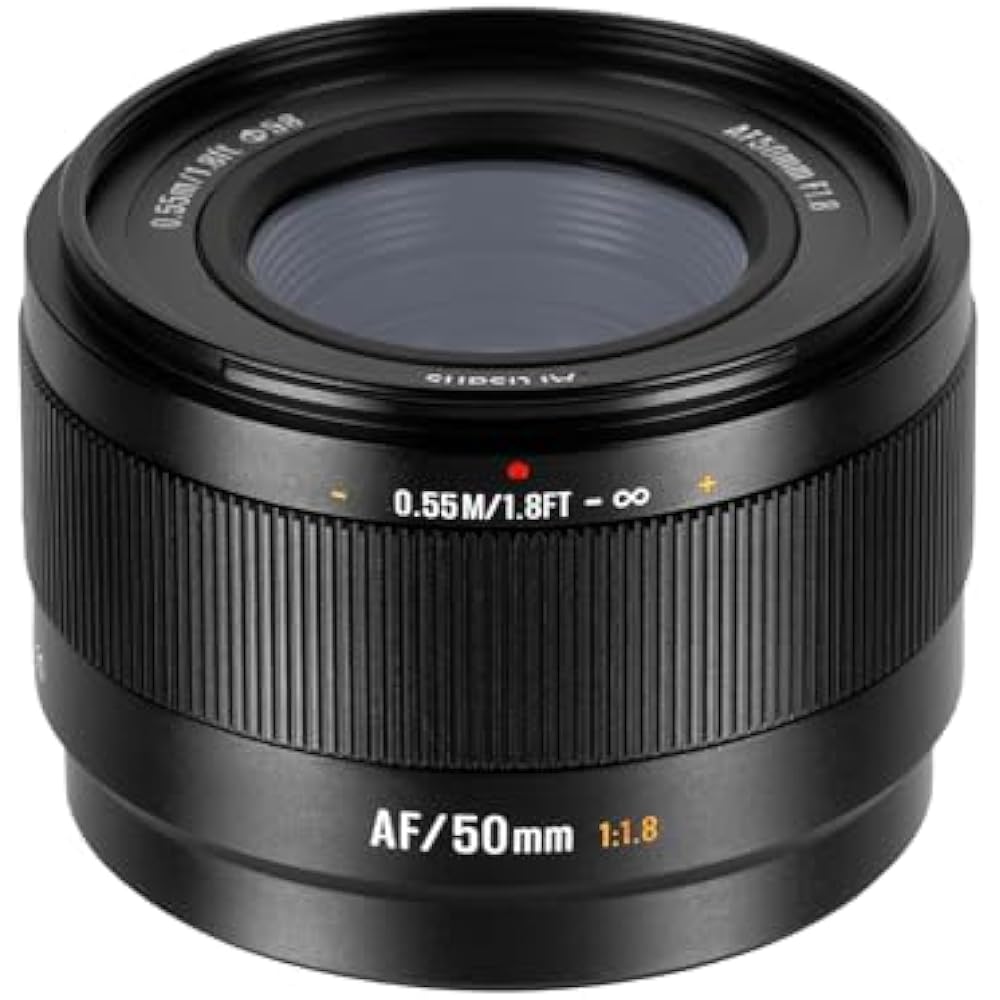 7artisans LITE 50mm F1.8 E Mount Легкий APS-C Маленький Автофокусный Объектив с Фиксированным Фокусным Расстоянием (Внутренний Оригинальный P...