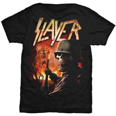 Футболка унисекс Slayer Burning Fire Thrash Metal Rock